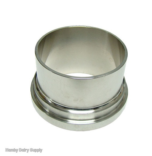 Male Bevel Seat Weld Ferrule 2 inch - Hamby Dairy Supply